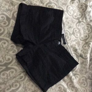 Black shorts